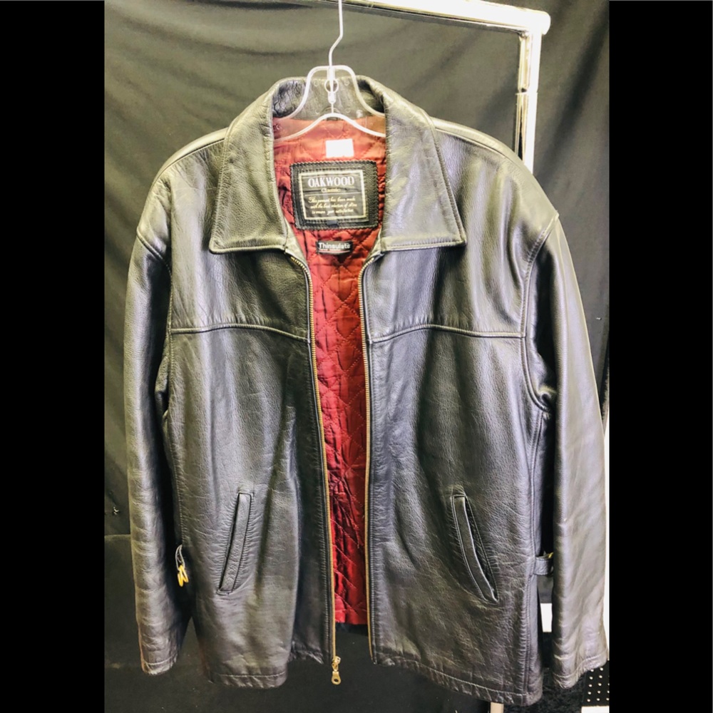 Oakwood men’s leather jacket